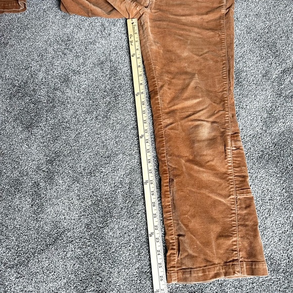 Athleta Corduroy Size 8P Brown Flare Pants - Picture 6 of 10